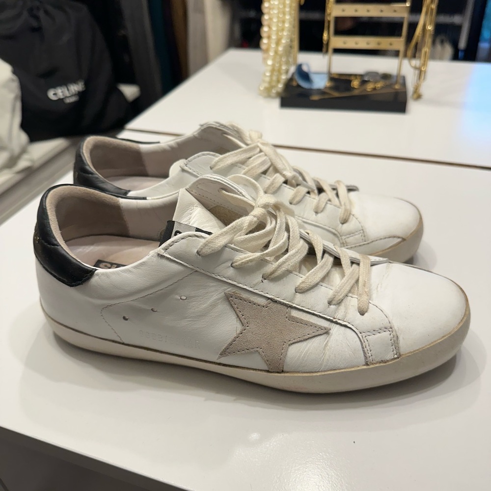 Golden Goose sneakers in white and black